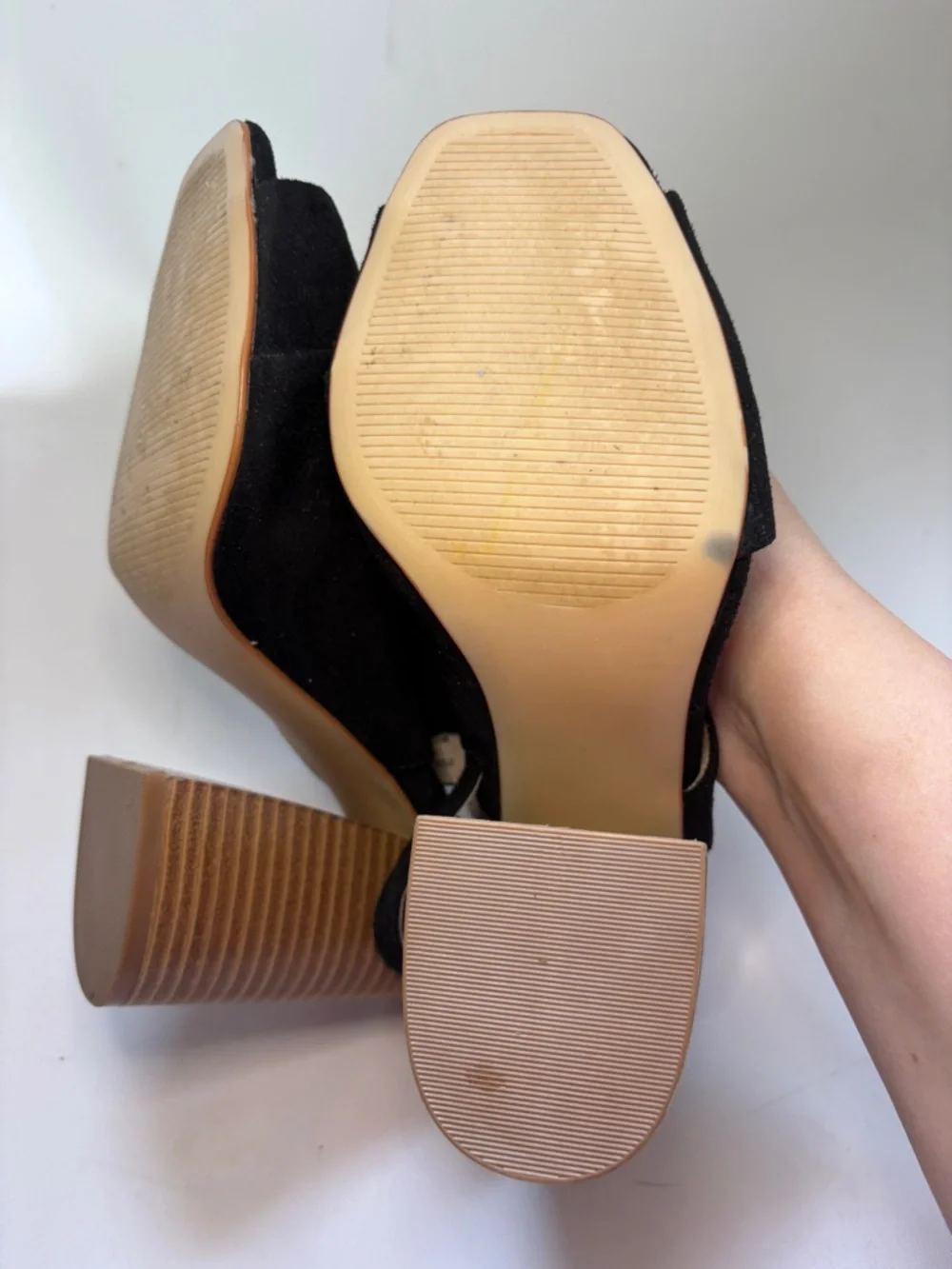 Madden Girl Carolin Slingback Block Heel Sandals Size 8.5